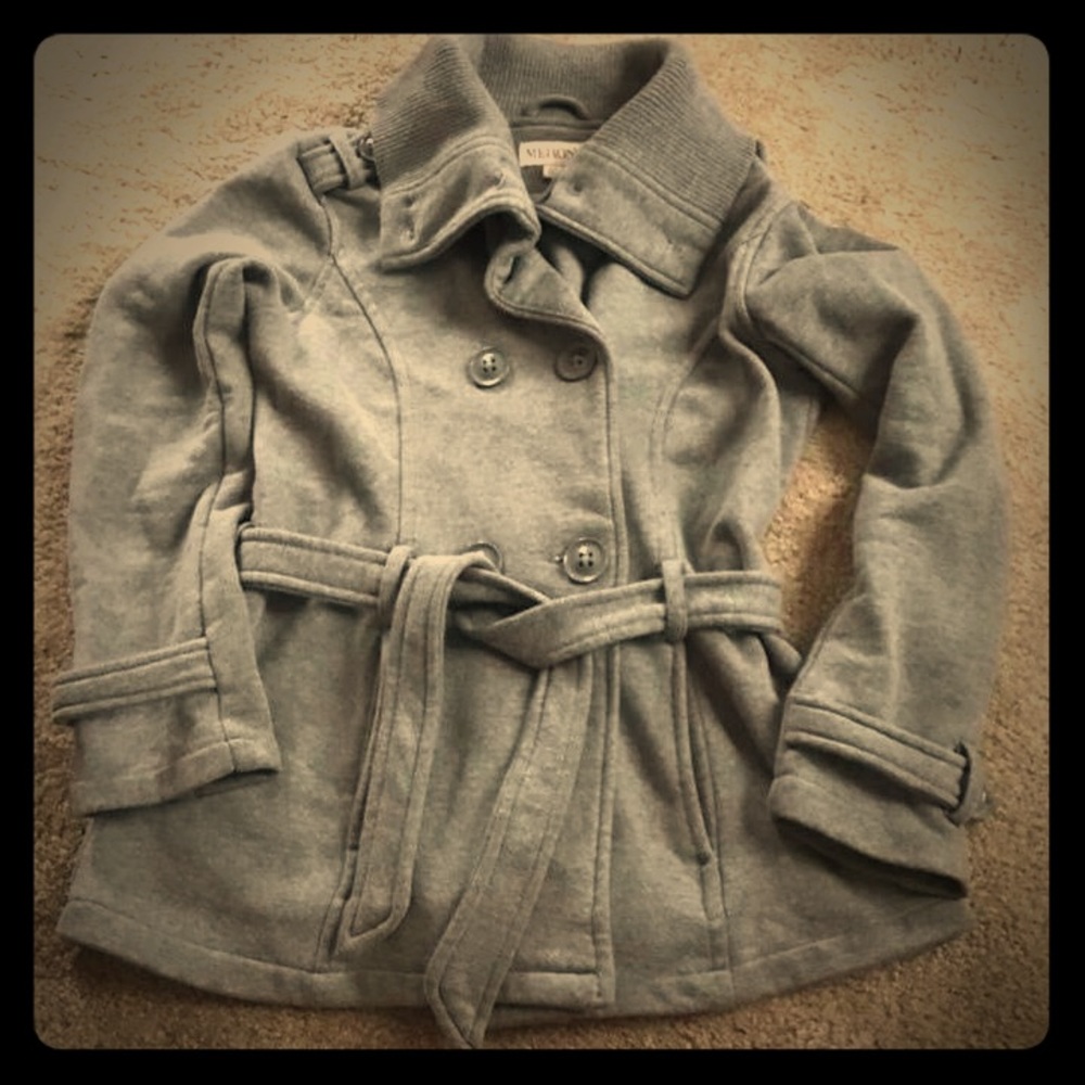 Grey Pea Coat